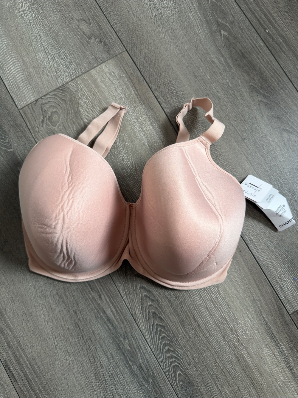Chantelle Blush Pink Seamless Molded T-Shirt Bra